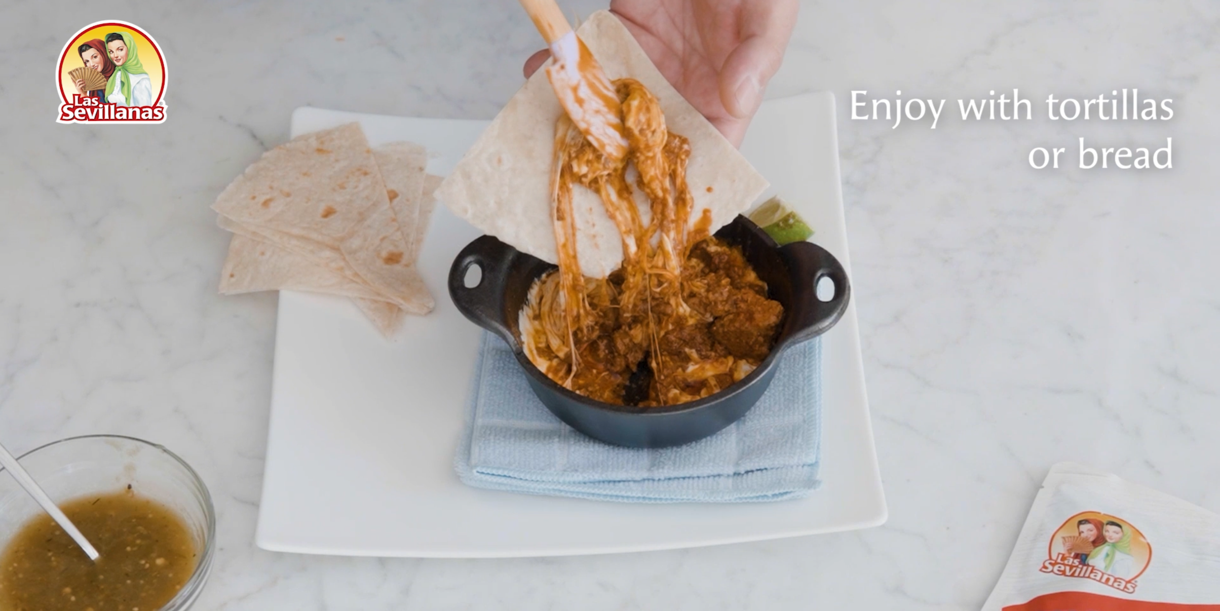 MELTED CHEESE WITH CHORIZO